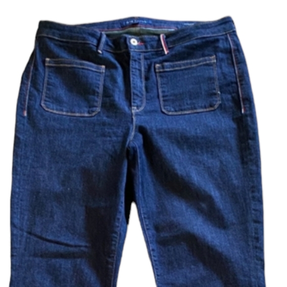 Tommy Hilfiger Raleigh Bootcut blue jeans size 10 - Picture 2 of 10